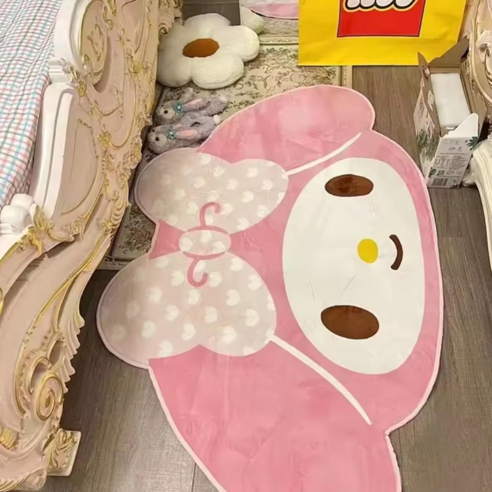 Pink Character Floor Rug